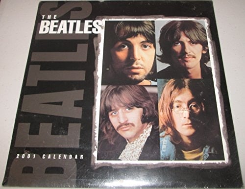 2001 Calendar Beatles Wall