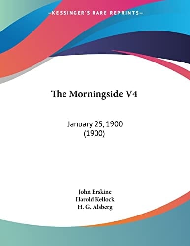 The Morningside V4: January 25, 1900 (1900)