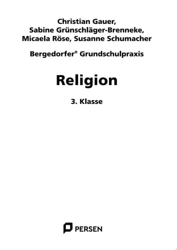 Religion - 3. Klasse
