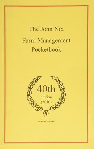 The John Nix Farm Management Pocketbook