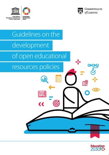 Guidelines on the development of open educational resources policies