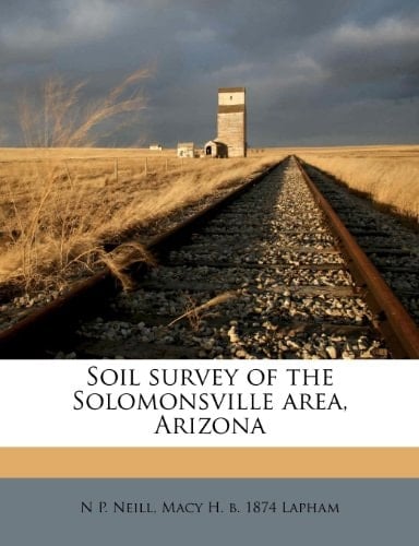 Soil survey of the Solomonsville area, Arizona