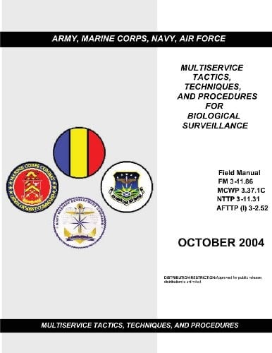 Field Manual FM 3-11. 86 MCWP 3. 37. 1C NTTP 3-11. 31 AFTTP (I) 3-2. 52 Multiservice Tactics Techniques, and Procedures for Biological Surveillance October 2004