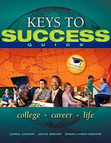Keys to Success Quick + New Mystudentsuccesslab + Pearson Etext Access Card