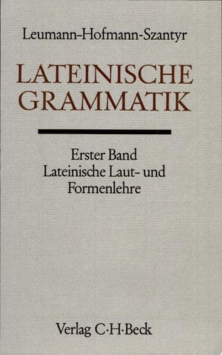 Lateinische Grammatik