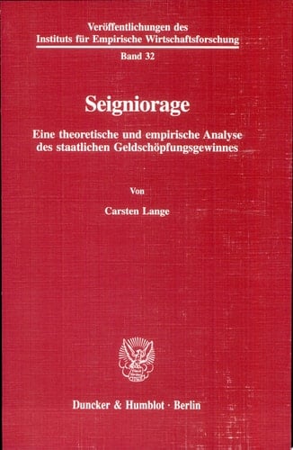 Seigniorage