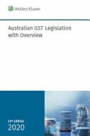 Australian GST Legislation with Overview 2020