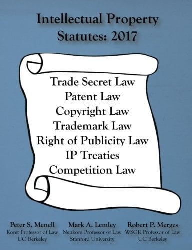 Intellectual Property Statutes 2017