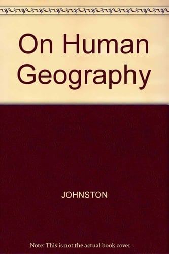On Human Geography
