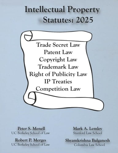 Intellectual Property Statutes: 2025