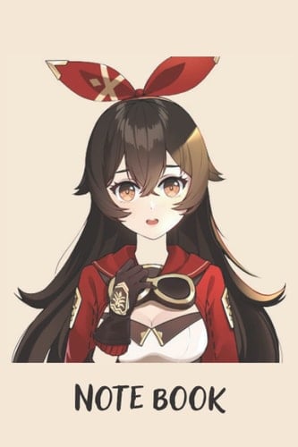 Designed anime Note book