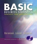 Basic Business Statistics Concepts and Applications