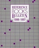 Reference Books Bulletin, 1996 to 1997
