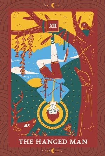 The hanged man: Writing version