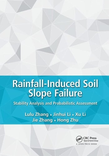 Rainfall-Induced Soil Slope Failure Stability Analysis and Probabilistic Assessment