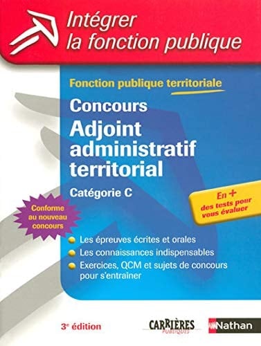Concours Adjoint administratif territorial Catégorie C