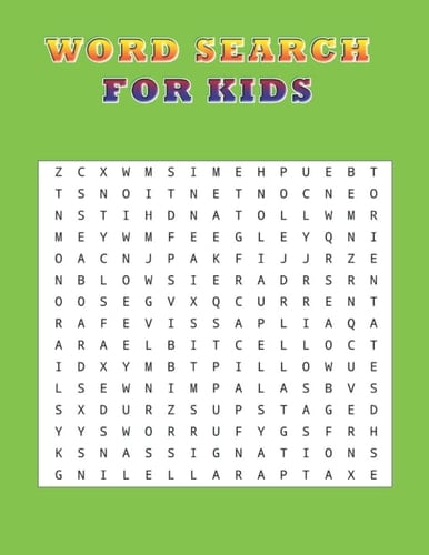 Find Word Kids: Word Search for Kids,140 Word Search Puzzles