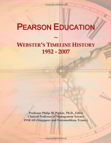 Pearson Education: Webster's Timeline History, 1952 - 2007