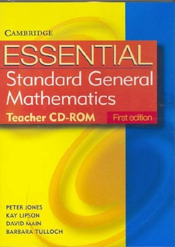 Essential Standard General Maths First Edition Teacher CD (Essential Mathematics)