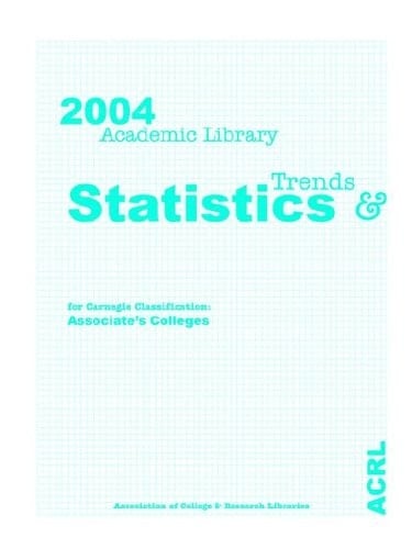 2004 Acrl Statistics Assoc. Arts
