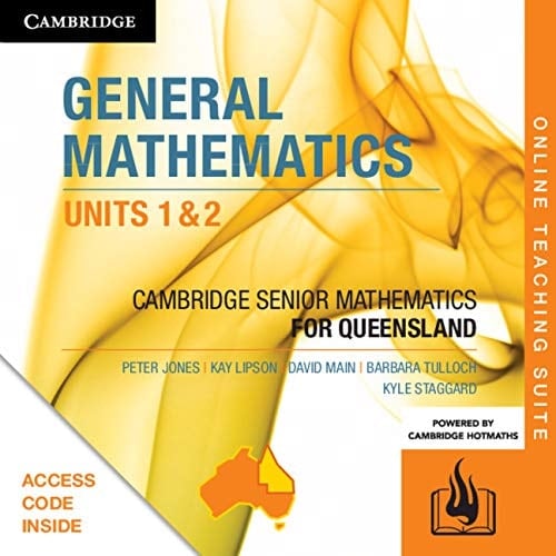 CSM QLD General Mathematics Units 1 and 2 Online Teaching Suite (Card) (Essential Mathematics)