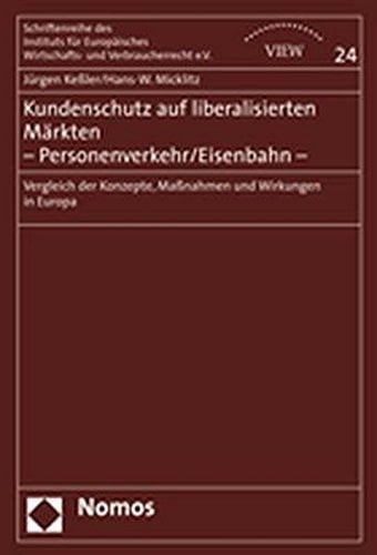 Kundenschutz auf liberalisierten Märkten Vergleich der Konzepte, Massnahmen und Wirkungen in Europa