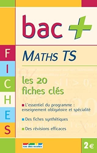 Maths Tle S Les fiches clés