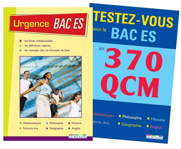 Urgence Bac ES 2 volumes