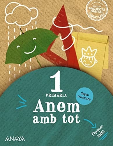 Anem amb tot, 1 Primària, Llengua, Matemàtiques, Coneixement del medi, Operació món