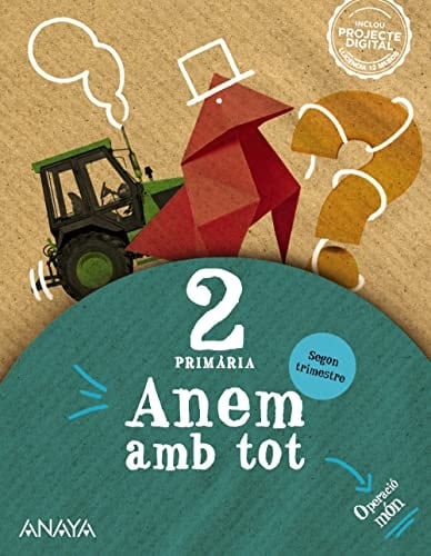 Anem amb tot, 2 Primària, Llengua, Matemátiques, Coneixement del medi, Operació món