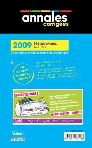Histoire-Géo Bac L, ES, S
