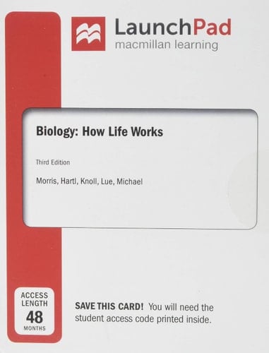 Launchpad for Biology, Forty-eight Months Access How Life Works