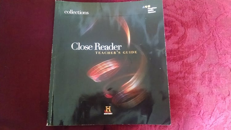 Houghton Mifflin Harcourt Collections Close Reader Grade 11 Teacher Edition