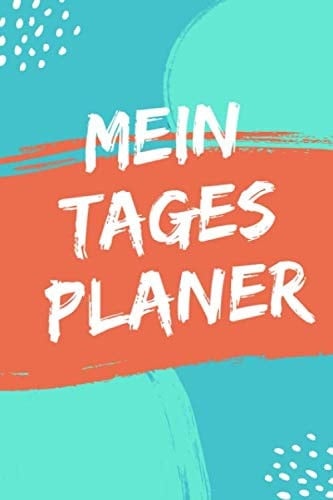 Mein Tages Planer Monatsplaner Kalender Familienplaner to-Do-Liste Planer A5 120 Seiten Geschenk Für Weihnachten,Valentinstag,Geburtstag Oder Neujahr