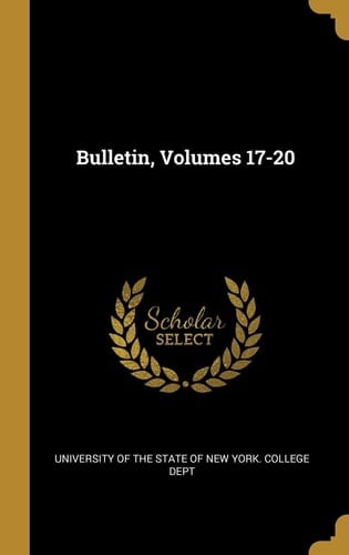 Bulletin, Volumes 17-20