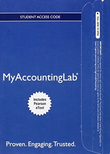 Myaccountinglab + Pearson Etext Access Card for Intermediate Accounting