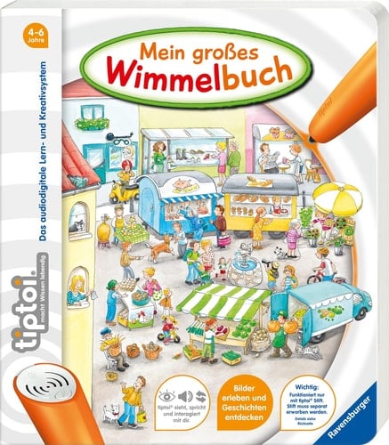 tiptoi® Mein großes Wimmelbuch