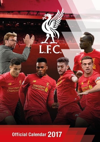Liverpool Official 2017 Calendar - Football A3 Wall Calendar 2017