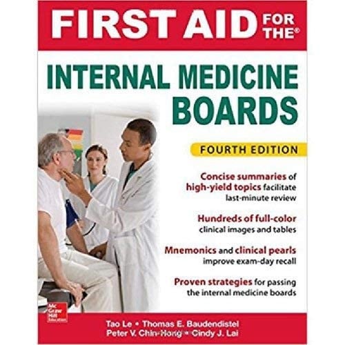 First Aid for the Internal Medicine Boards 4e