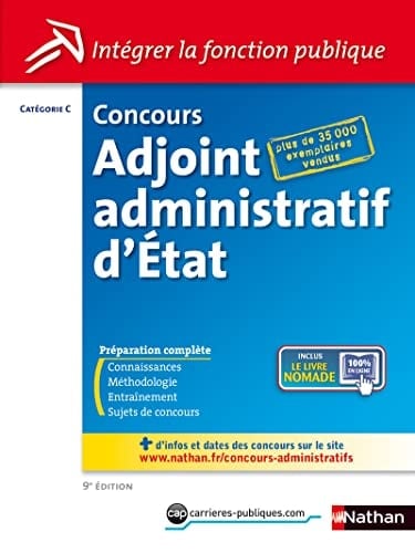 Concours adjoint administratif d'État catégorie C