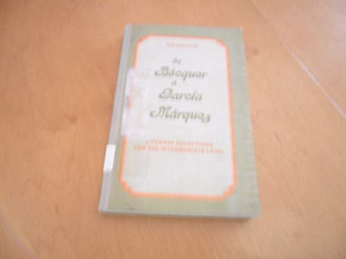 De Bécquer a García Márquez