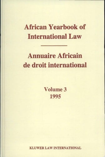 Yusuf African Yearbook, 1995
