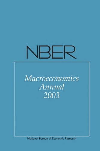 NBER macroeconomics annual 2003