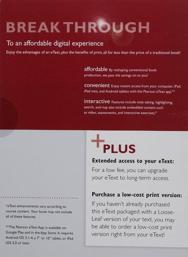 Pearson EText Multicultural Education in a Pluralistic Society -- Access Card