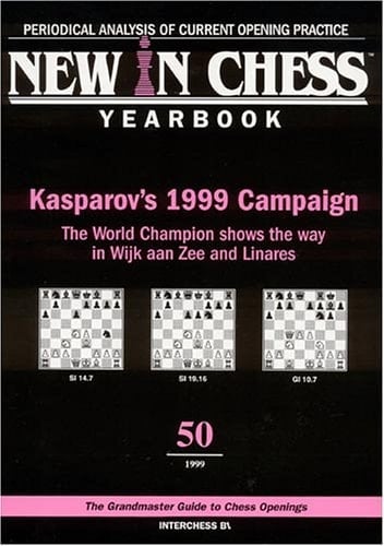 New in Chess Yearbook vol. 50. Kasparov's 1999 Campaign: The World Champion Shows the Way in Wijk aan Zee and Linares.