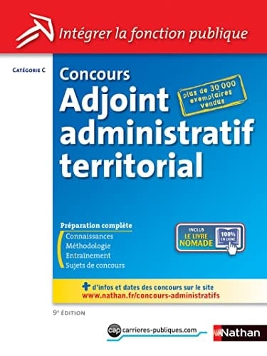 Concours adjoint administratif territorial catégorie C