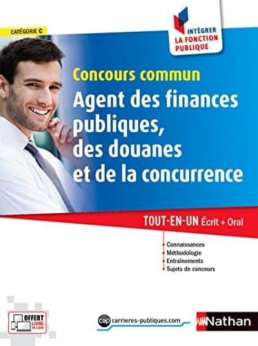 Agent des finances publiques, des douanes et de la concurrence concours commun