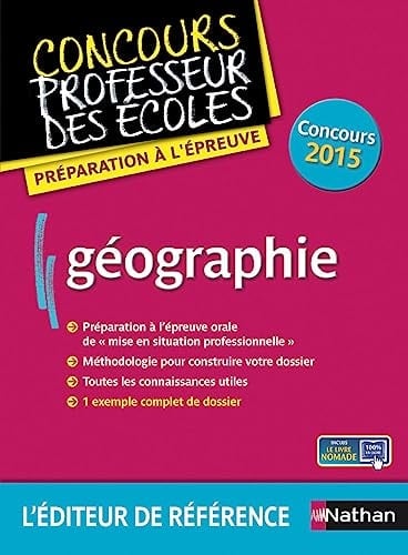 Géographie concours 2015