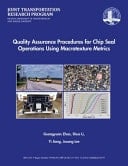 Quality Assurance Procedures for Chip Seal Operations Using Macrotexture Metrics