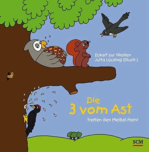 Die 3 vom Ast treffen den Meißel-Heini